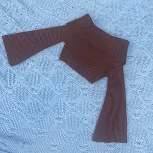 Cropped Off the Shoulder Shirt